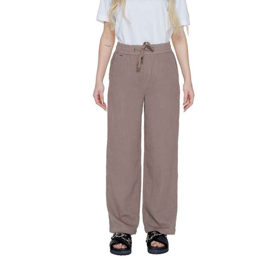 Street One Brown Cotton Pant by Street One