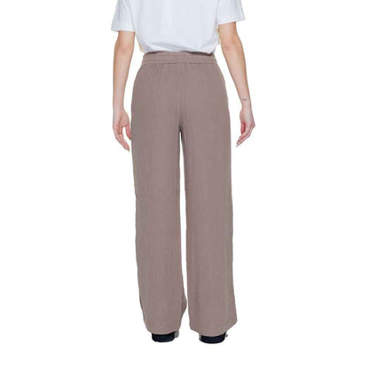 Street One Brown Cotton Pant by Street One