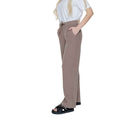 Street One Brown Cotton Pant by Street One