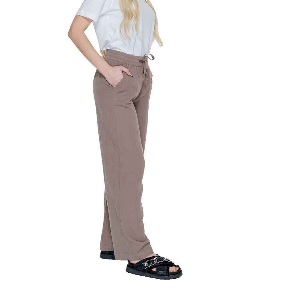 Street One Brown Cotton Pant by Street One