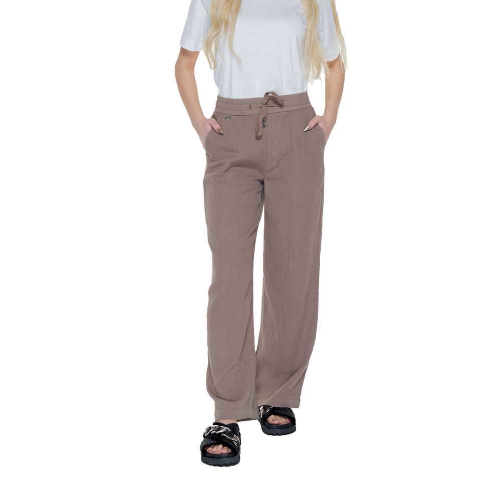 Street One Brown Cotton Pant by Street One