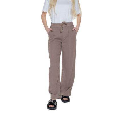 Street One Brown Cotton Pant by Street One