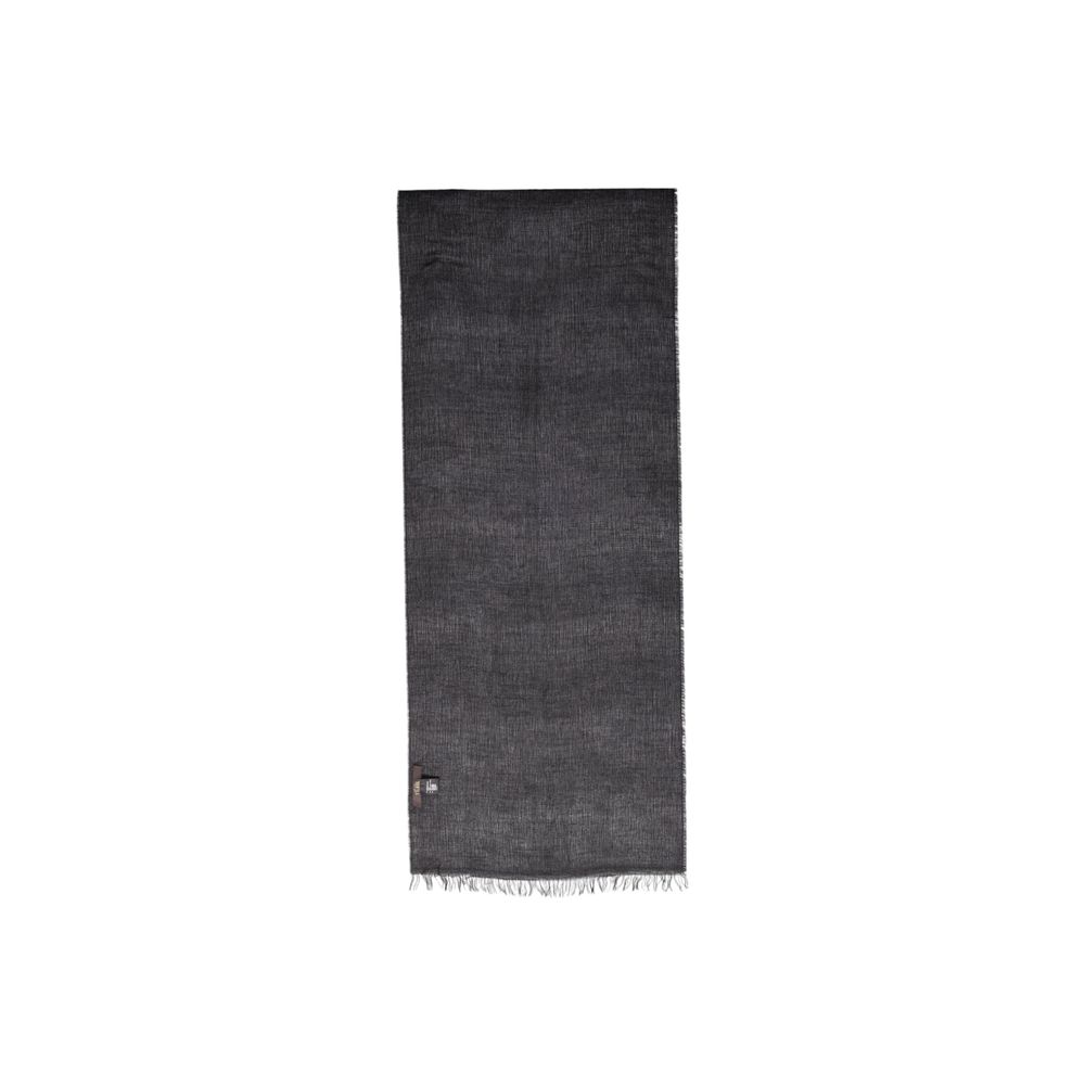 Alviero Martini Prima Classe Gray Polyacrylic Scarf by Alviero Martini Prima Classe