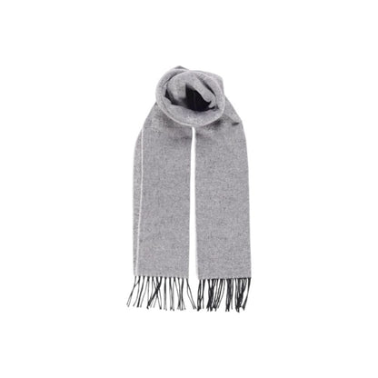 Alviero Martini Prima Classe Gray Cotton Scarf by Alviero Martini Prima Classe