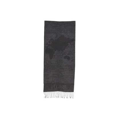 Alviero Martini Prima Classe Gray Viscose Scarf by Alviero Martini Prima Classe