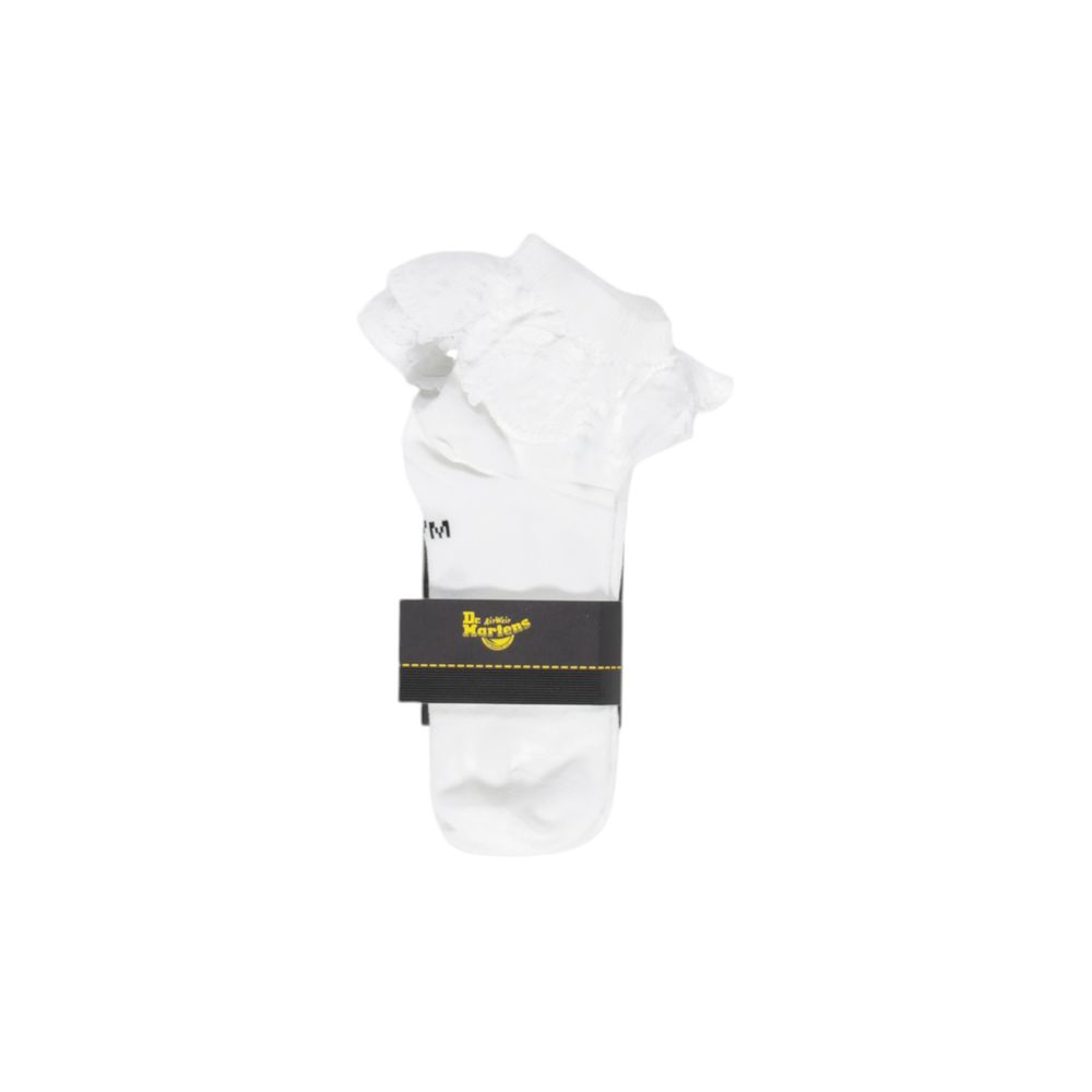 Collants et chaussettes en polyester blanc Dr. Martens