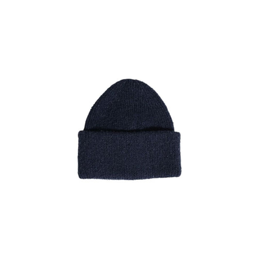 Chapeau bleu en polyester recyclé Pieces