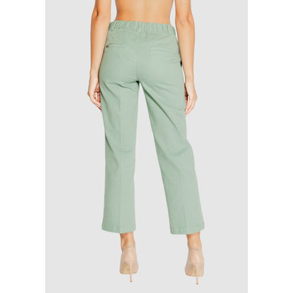 Pantalon en coton turquoise Street One