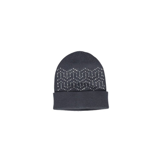 Chapeau en polyester gris Pieces