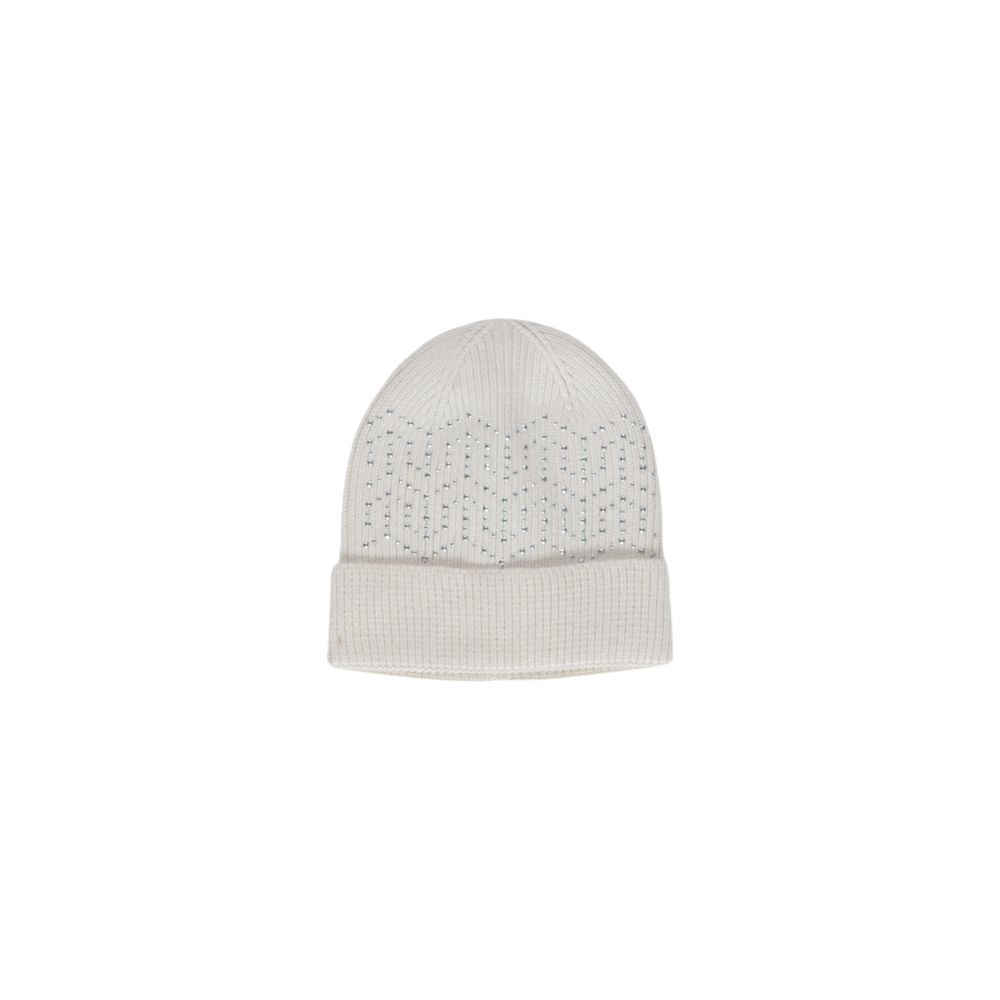 Chapeau en polyester beige Pieces
