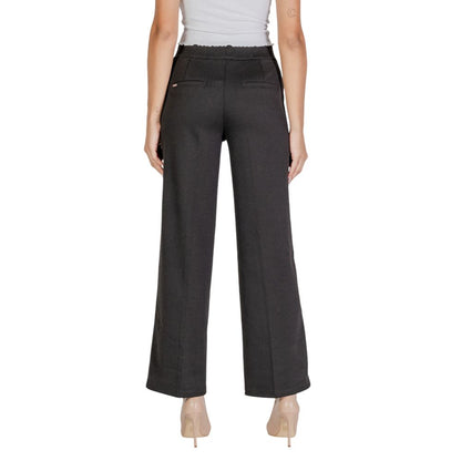 Street One Black Polyester Pant by Street One
