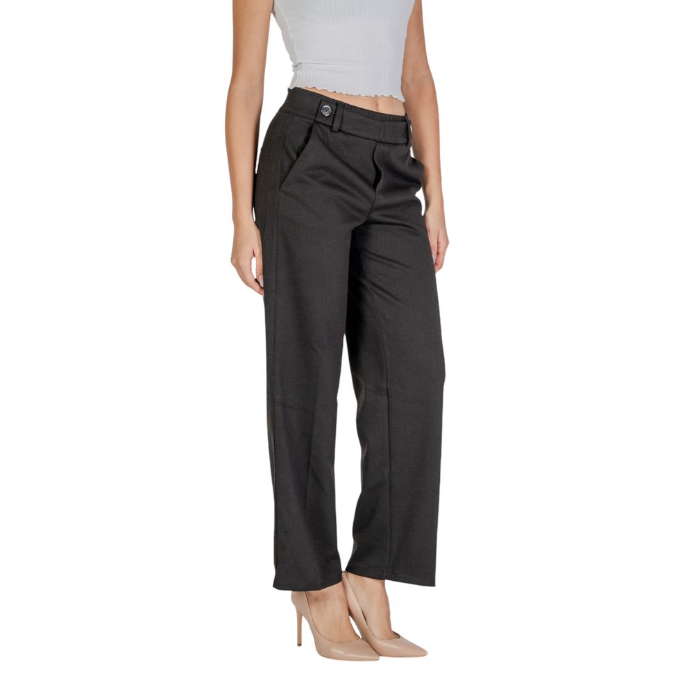 Street One Black Polyester Pant by Street One