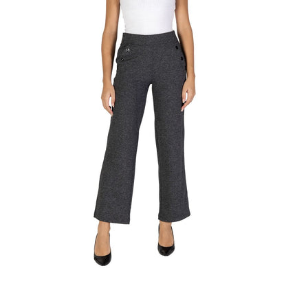 Street One Black Polyester Pant by Street One