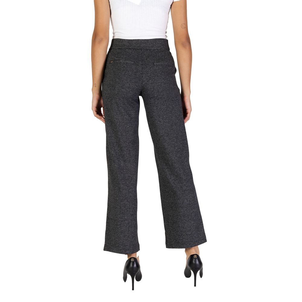 Street One Black Polyester Pant by Street One