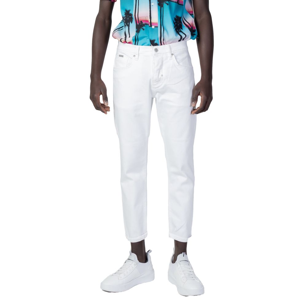 Antony Morato White Cotton Jeans & Pant by Antony Morato