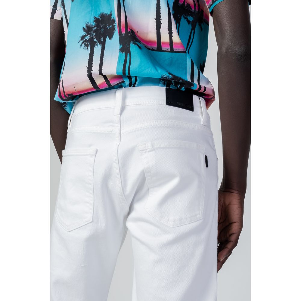 Antony Morato White Cotton Jeans & Pant by Antony Morato