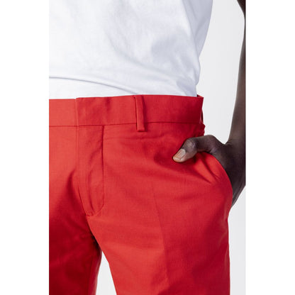 Antony Morato Red Cotton Pant by Antony Morato
