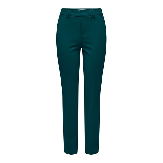 Only Green Polyester Pant by Only