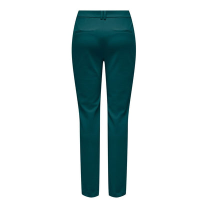 Only Green Polyester Pant by Only