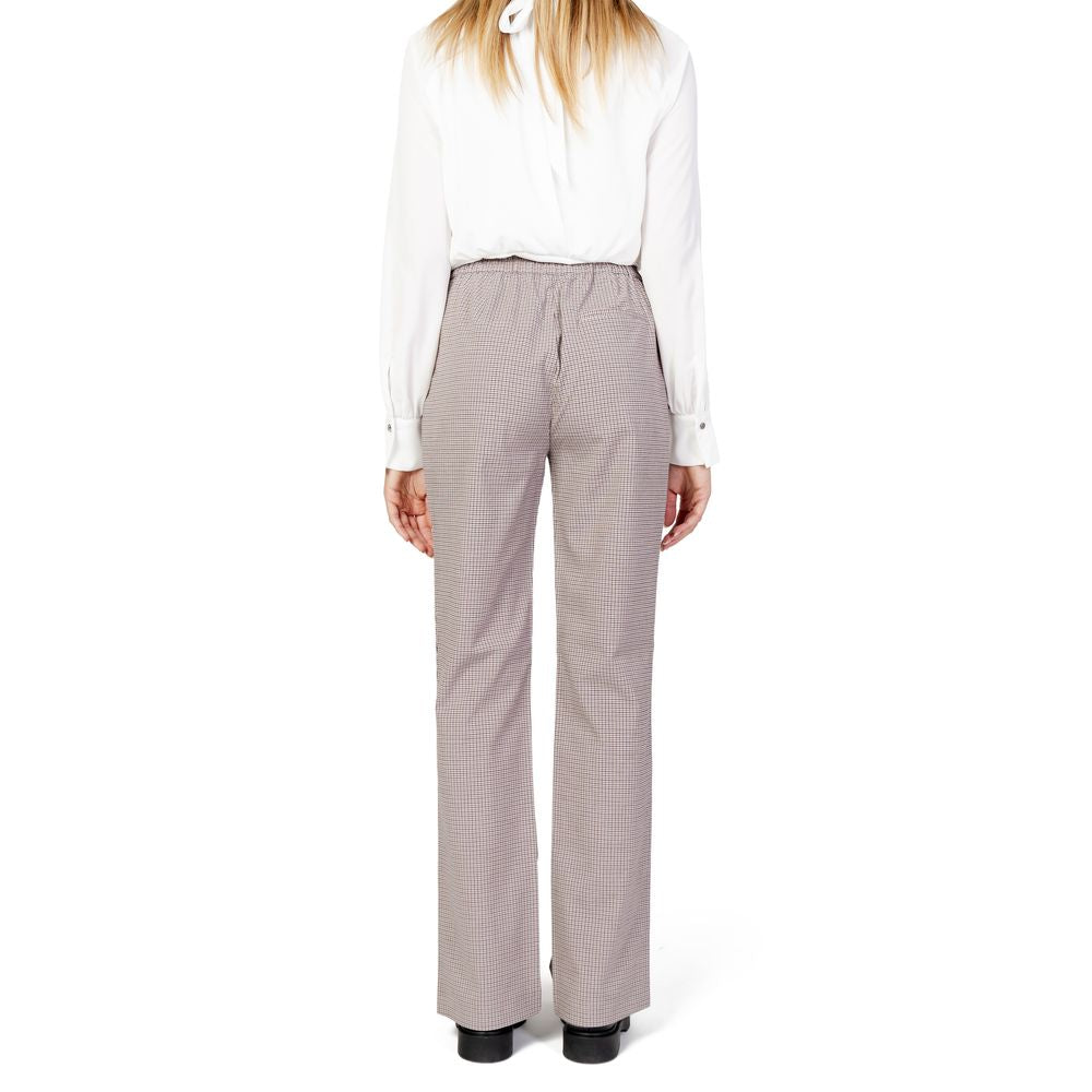 Only Beige Polyester Pant by Only