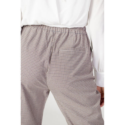 Only Beige Polyester Pant by Only