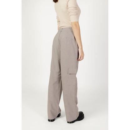 Only Beige Polyester Pant by Only