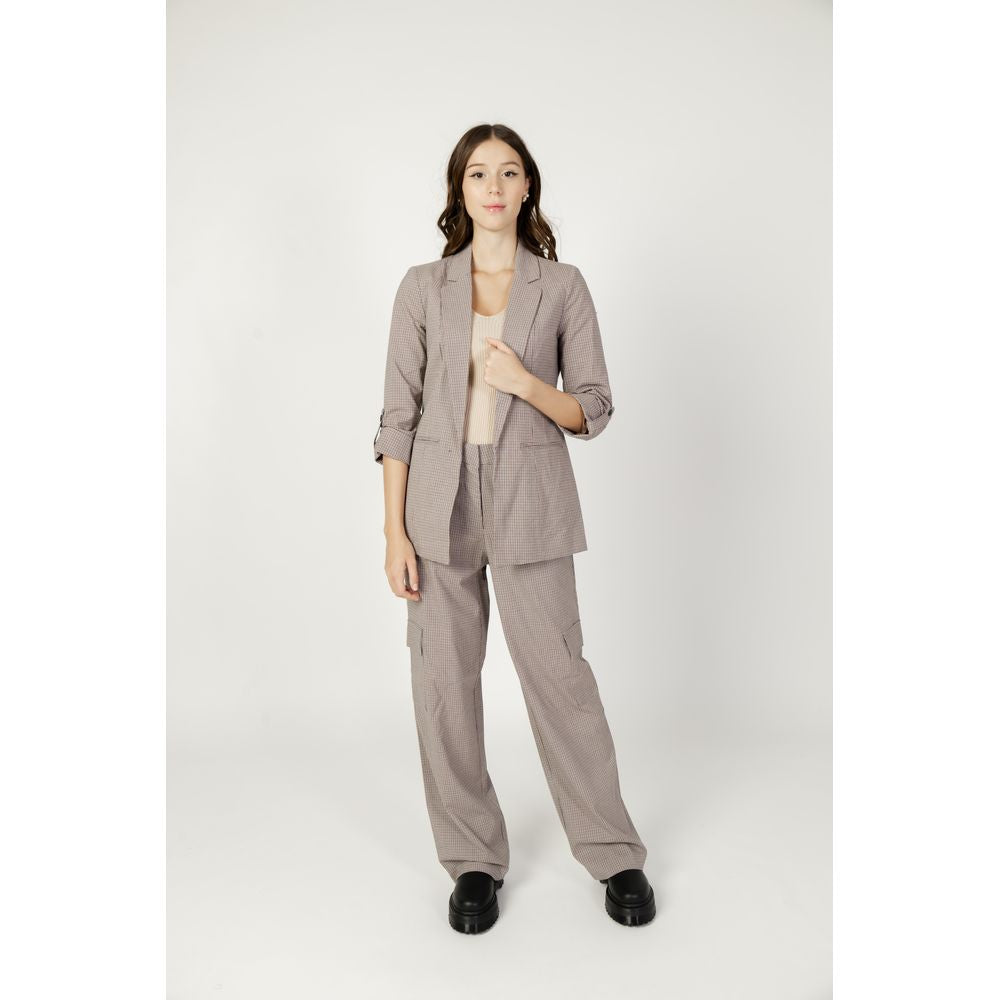 Only Beige Polyester Pant by Only