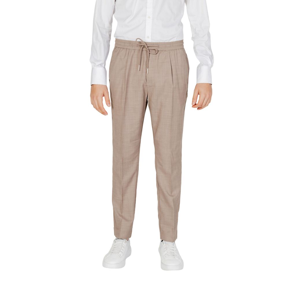 Pantalon en polyester beige Antony Morato