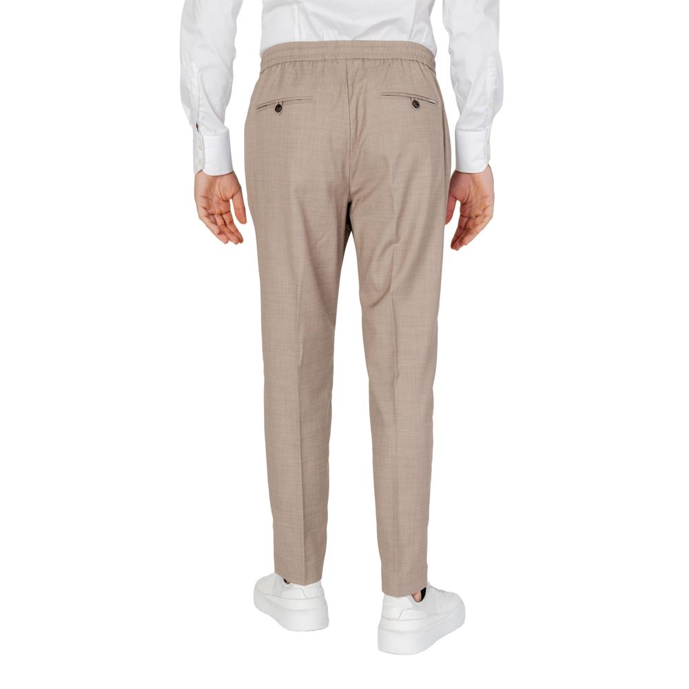 Pantalon en polyester beige Antony Morato