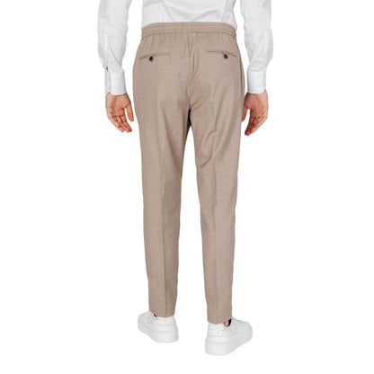 Pantalon en polyester beige Antony Morato
