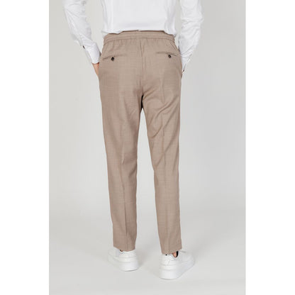 Pantalon en polyester beige Antony Morato