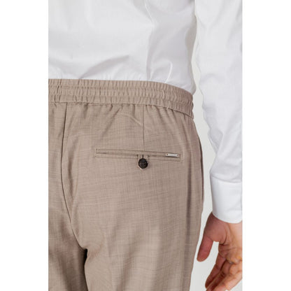 Pantalon en polyester beige Antony Morato