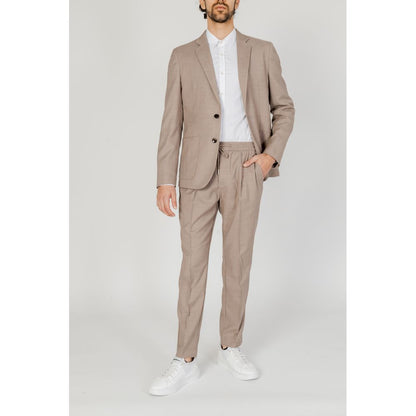 Pantalon en polyester beige Antony Morato