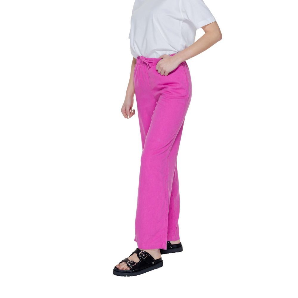 Only Pink Linen Pant by Only