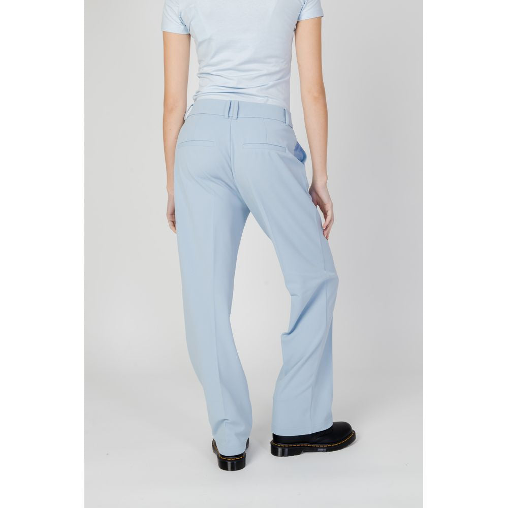 Only Blue Polyester Pant by Only