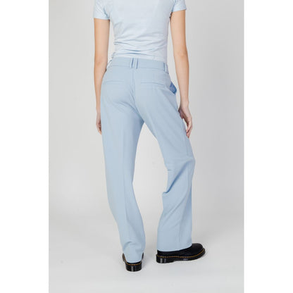 Only Blue Polyester Pant by Only