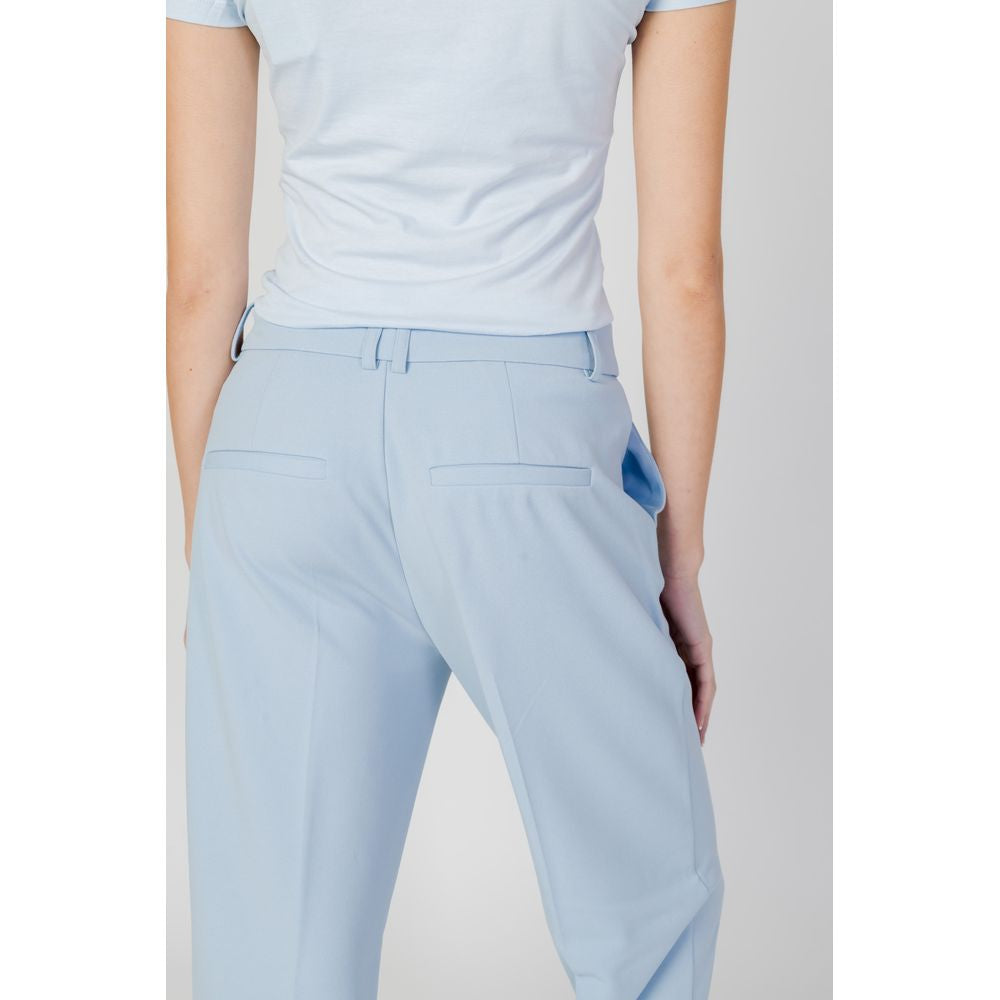 Only Blue Polyester Pant by Only