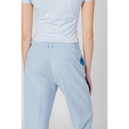 Only Blue Polyester Pant by Only