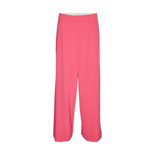 Vero Moda Pink Polyester Pant by Vero Moda