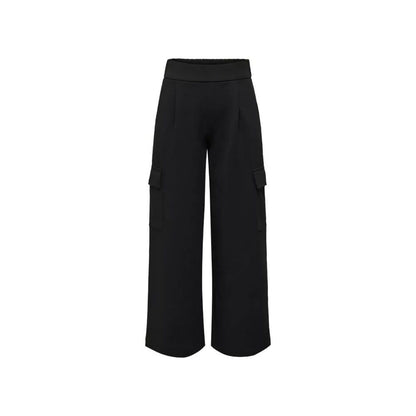 Jacqueline De Yong Black Polyester Pant by Jacqueline De Yong