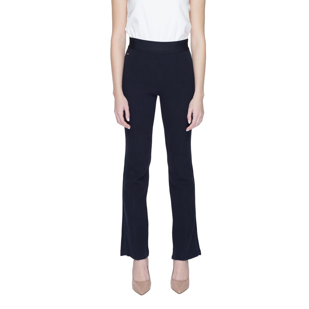 Street One Blue Cotton Pant by Street One