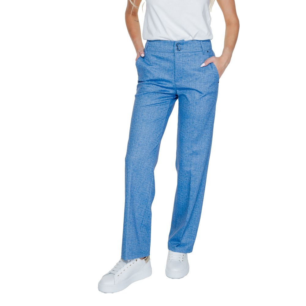 Street One Blue Polyester Pant by Street One