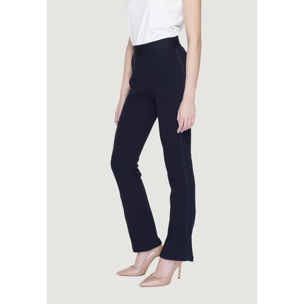 Street One Blue Cotton Pant by Street One