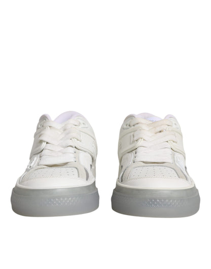Dolce & Gabbana White DG Logo CUSTOM 2.Zero Sneakers Shoes by Dolce & Gabbana