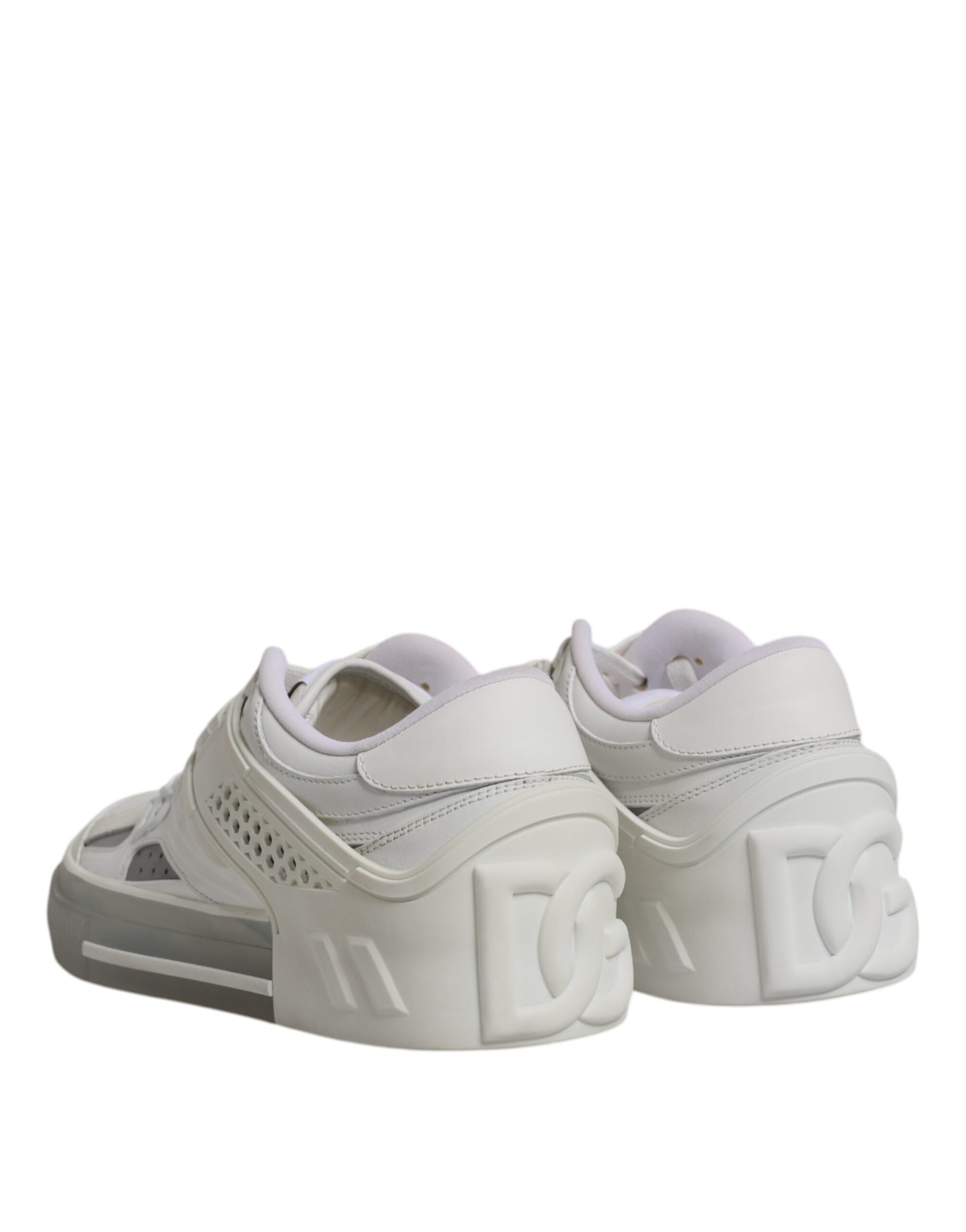 Dolce & Gabbana White DG Logo CUSTOM 2.Zero Sneakers Shoes by Dolce & Gabbana