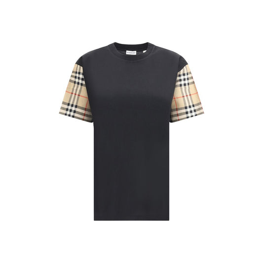 T-shirt à manches archives à carreaux Burberry