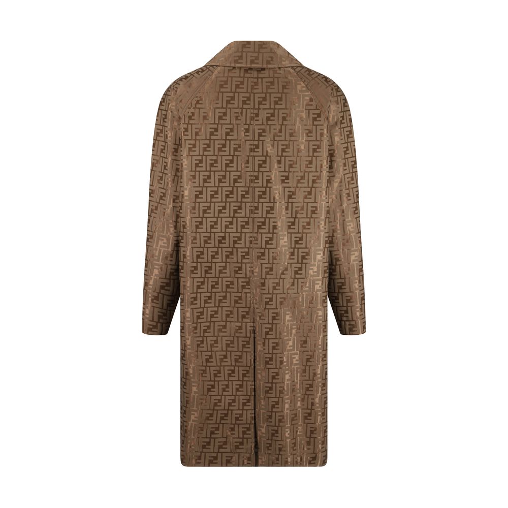 Manteau Fendi à motif FF