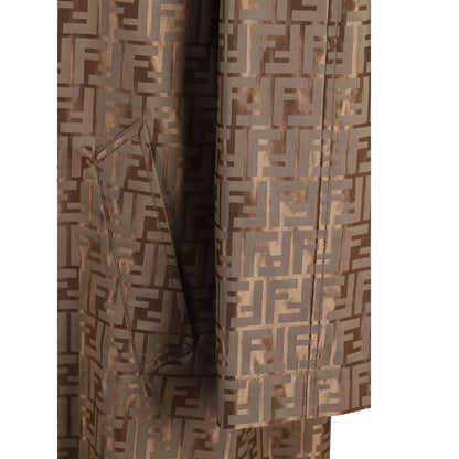Manteau Fendi à motif FF