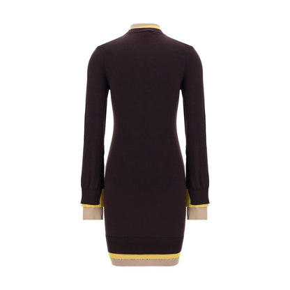 Mini-robe à col roulé Fendi