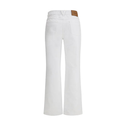 Jean blanc Versace